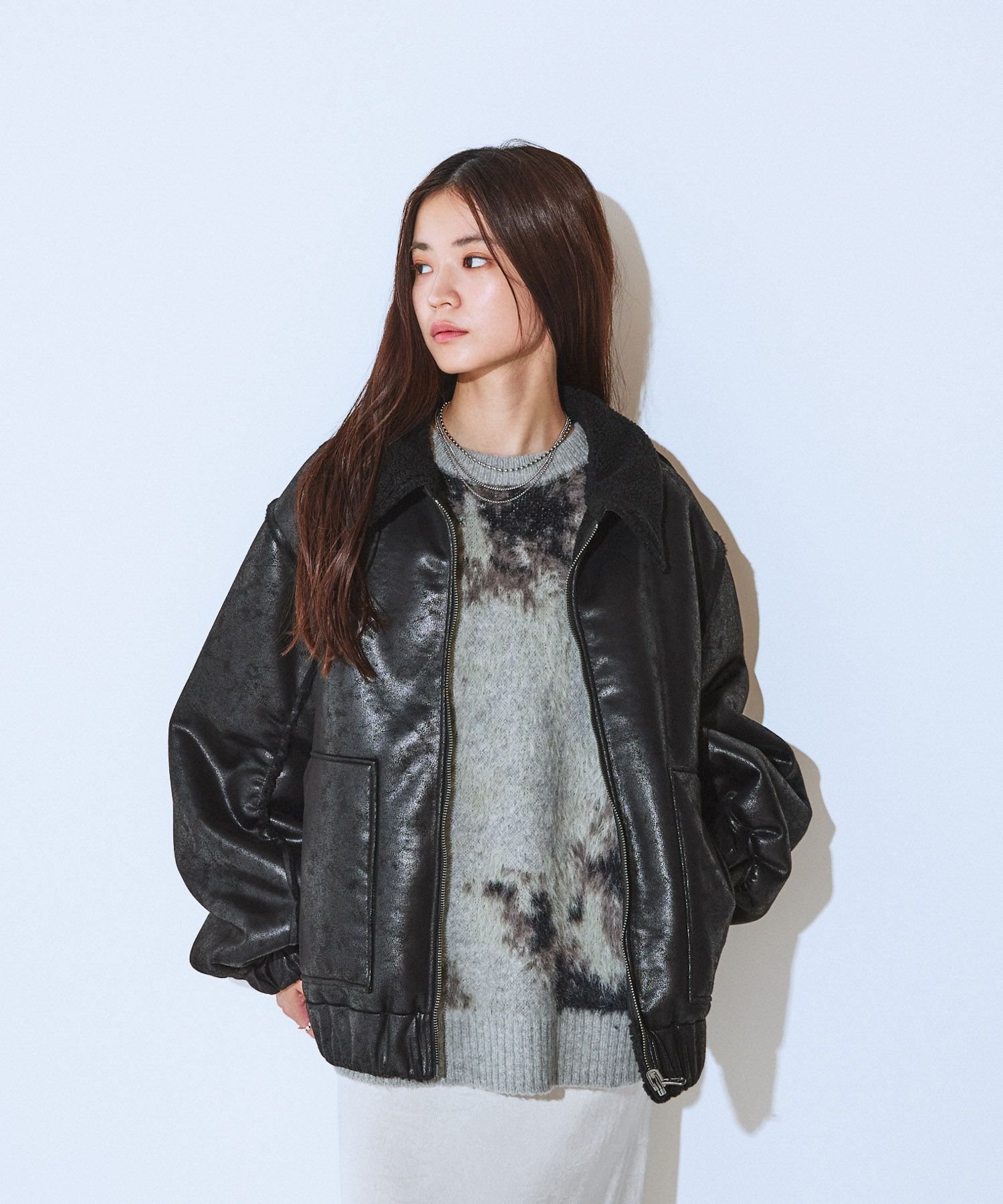 JEANASIS｜リバーシブルモンスターブルゾン【見た目以上の軽さ