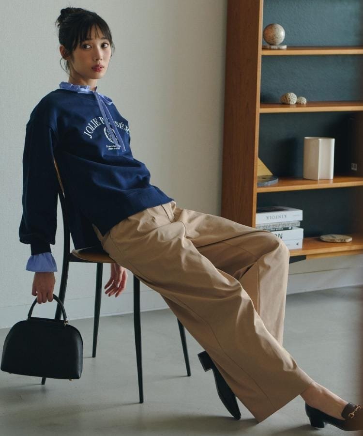 grove｜ツータック ワイドチノパンツ | Rakuten Fashion(楽天