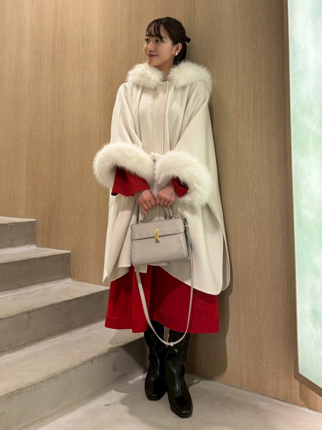 CELFORD｜ファーポンチョコート | Rakuten Fashion(楽天ファッション