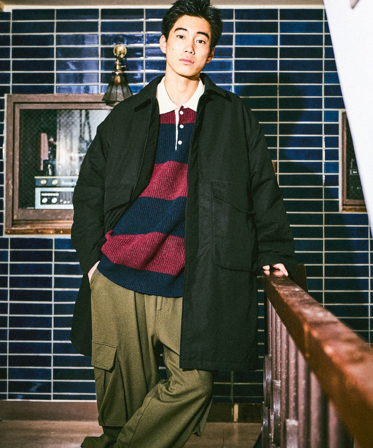 niko and ｜中綿パッチステンカラーコート | Rakuten Fashion(楽天