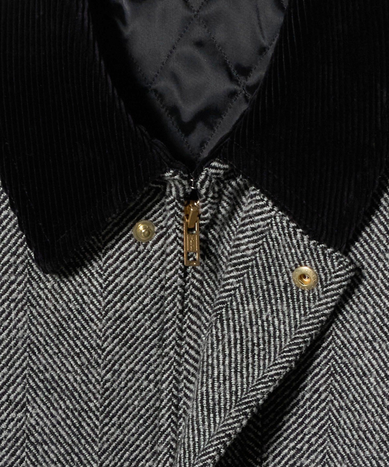 UNITED ARROWS｜ヘリンボーン ミドルレングス フィールドジャケット