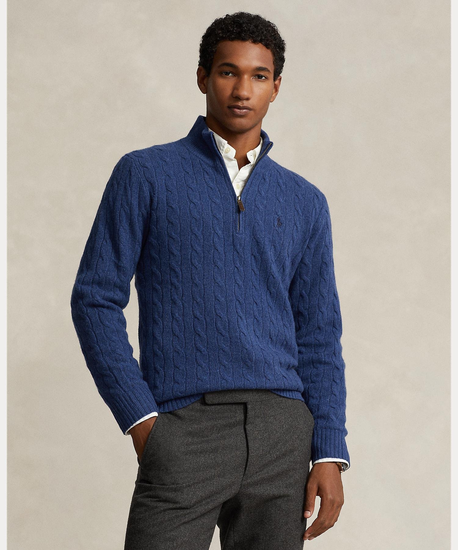 RALPH LAUREN｜ケーブルニット ウールカシミヤ セーター | Rakuten