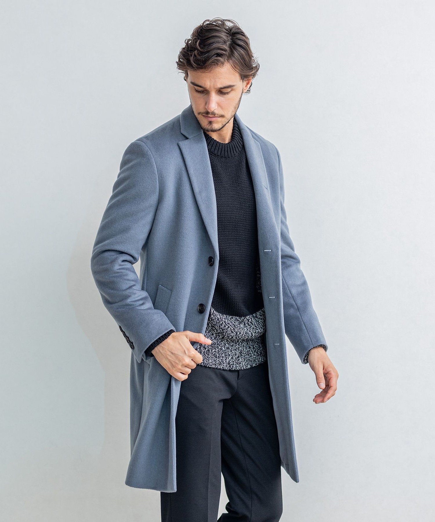 JOSEPH HOMME｜グロッシーウール チェスターコート | Rakuten Fashion