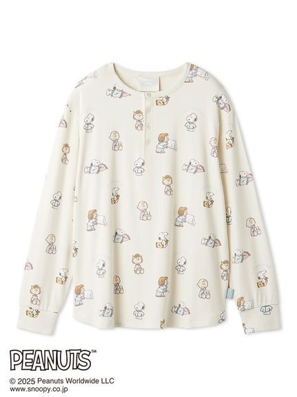 gelato pique｜【PEANUTS】オリジナルアート 総柄プルオーバー