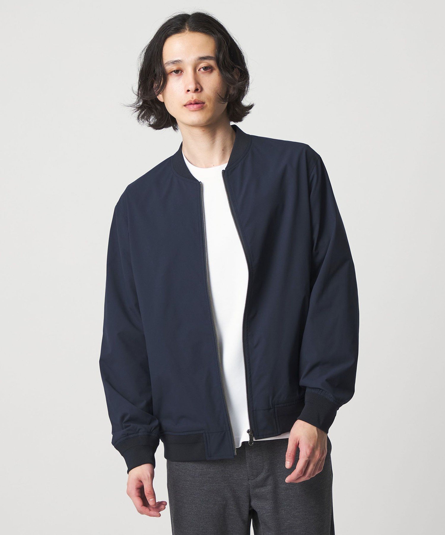 楽天市場】ユナイテッドアローズ ma-1（カラーネイビー）（メンズ