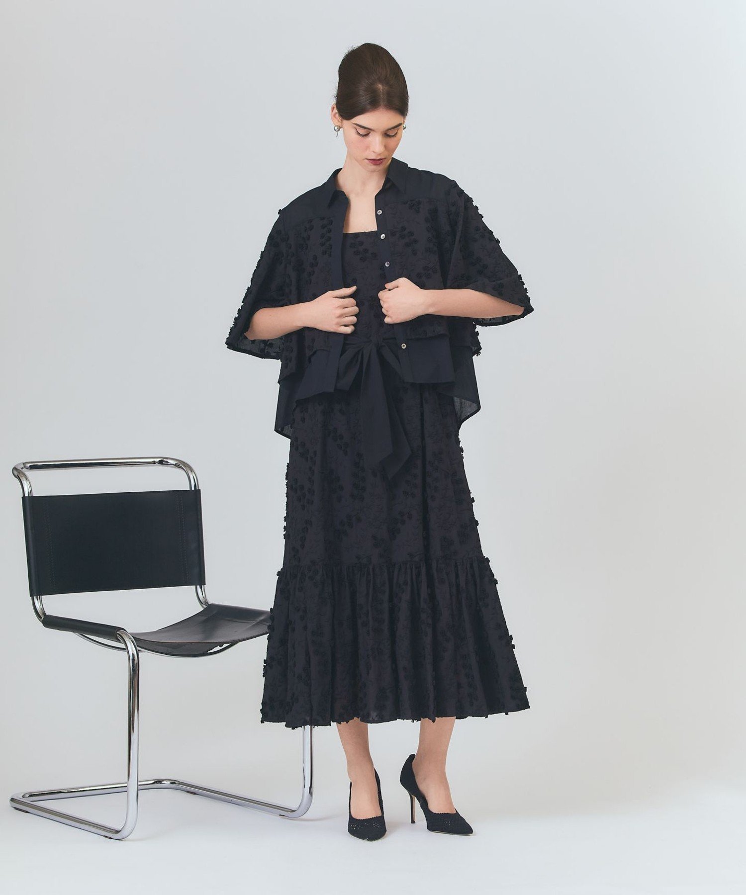 GRACE CONTINENTAL｜フラワーembキャミドレス | Rakuten Fashion(楽天