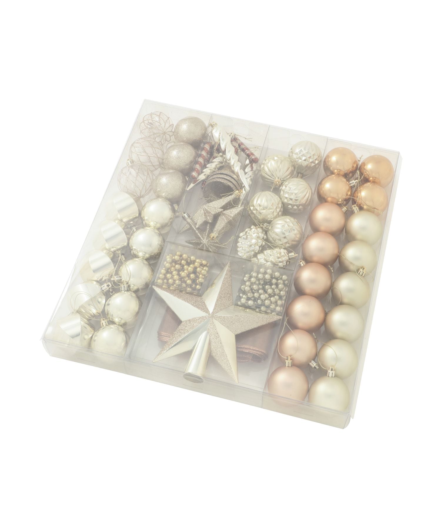 Francfranc｜クリスマスツリー スターターセット 150cm ホワイト