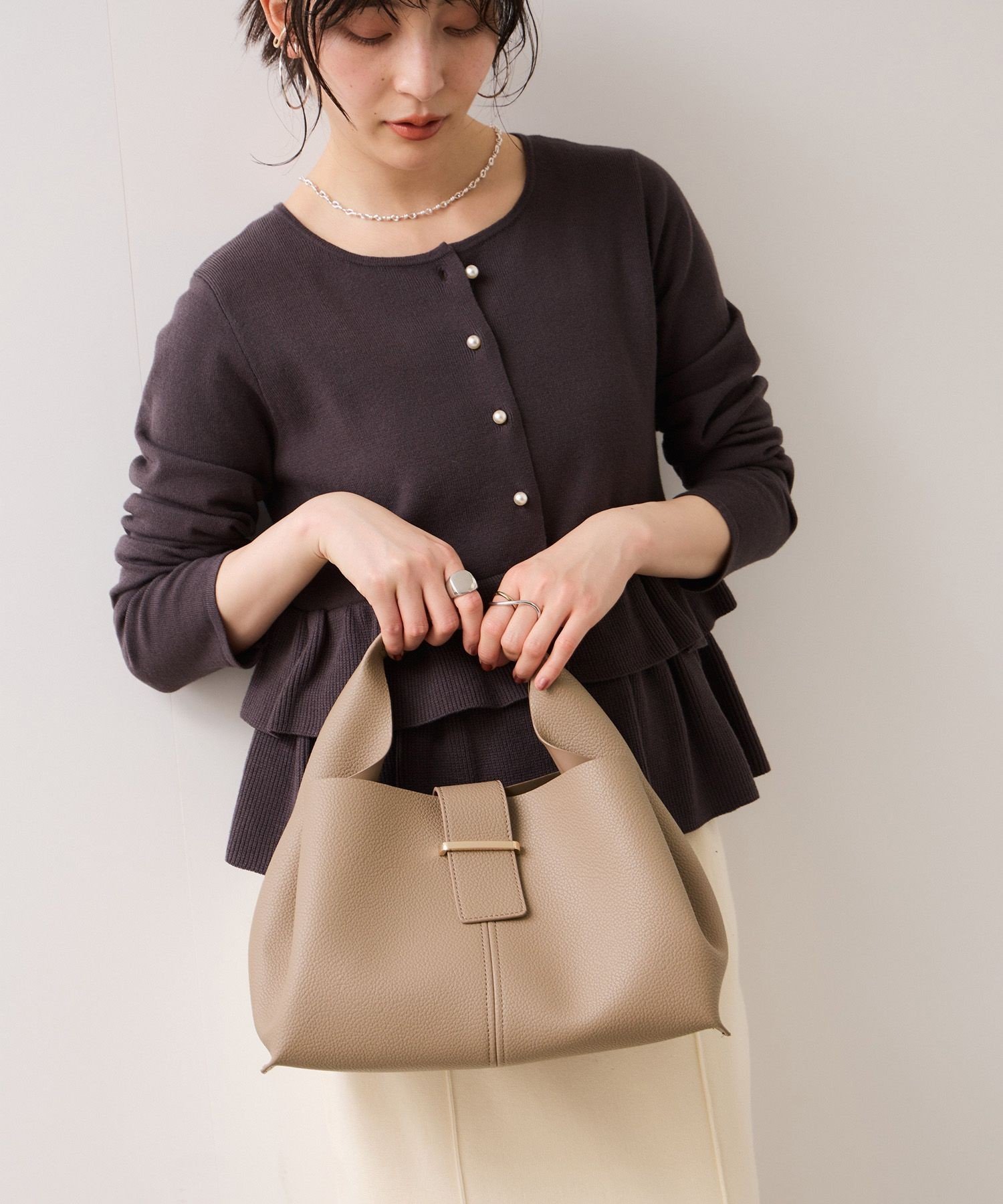 VIS｜【復刻/WEB限定】【軽量】フロント金具エアリーソフトバッグ