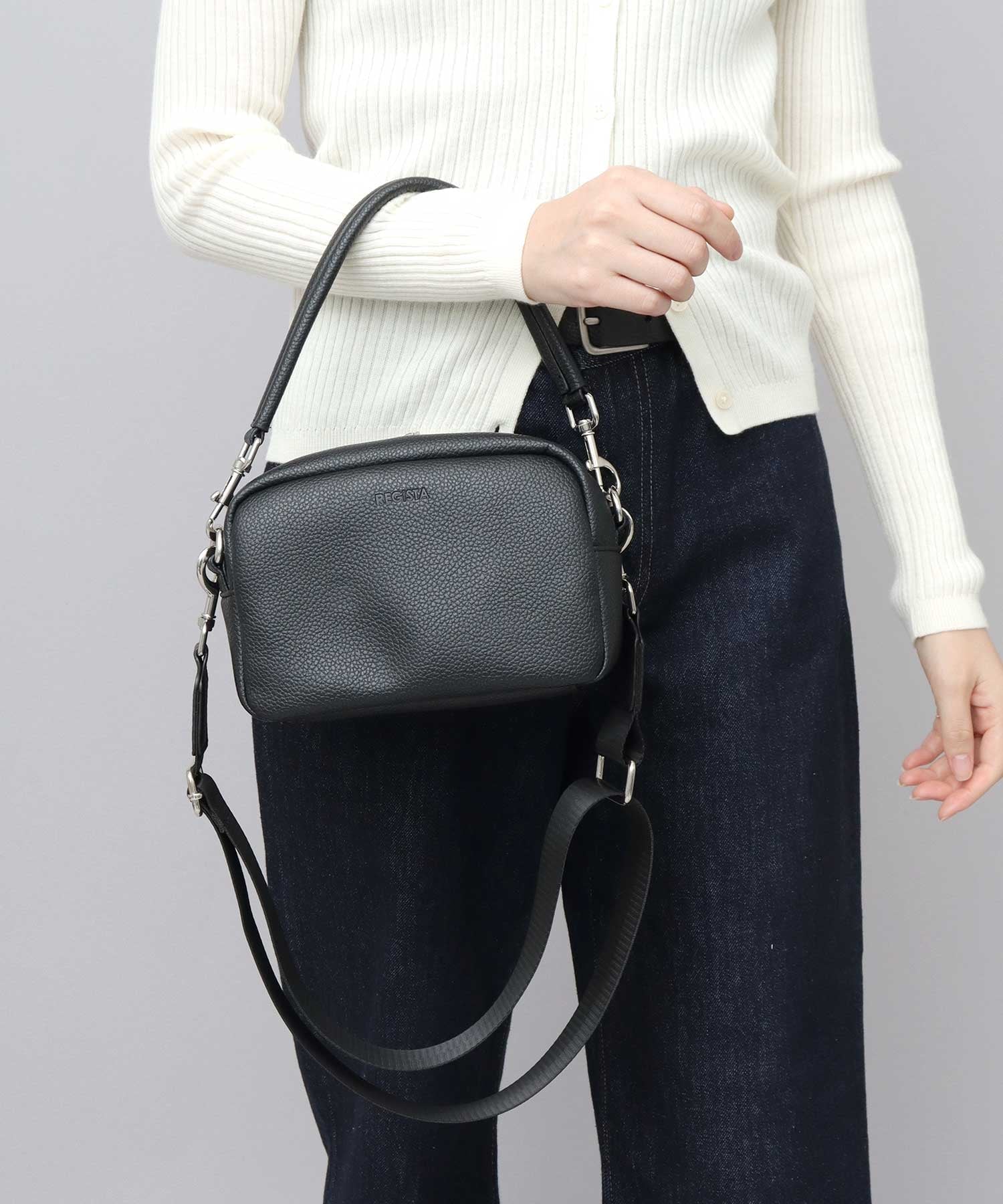 A.M.S.｜ショルダーバッグ ハンドバッグ クラッチバッグ 3way レザー