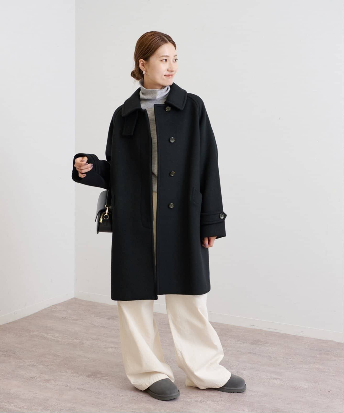 FRAMeWORK｜≪追加≫ラムウールMIXシャルムバルカラーコート 4