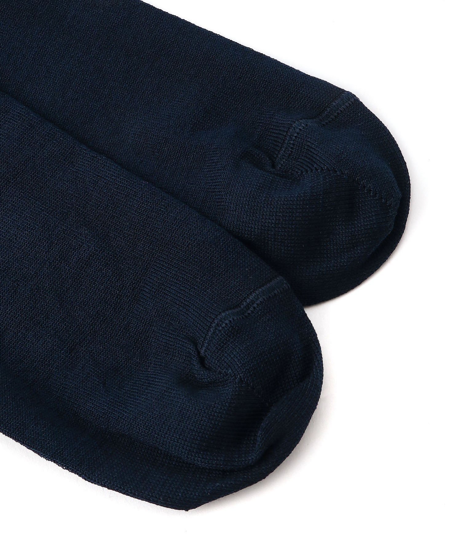 トムブラウン　靴下　ネイビー THOM BROWNE(トムブラウン)｜HECTOR HALF DROP MID CALF SOCKS