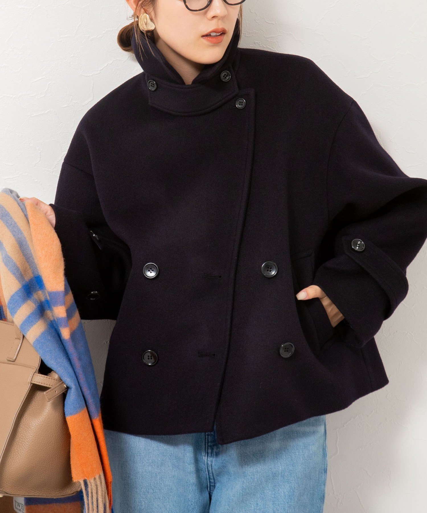 NOLLEY'S｜ウールカシミヤダブルブレストコート | Rakuten Fashion