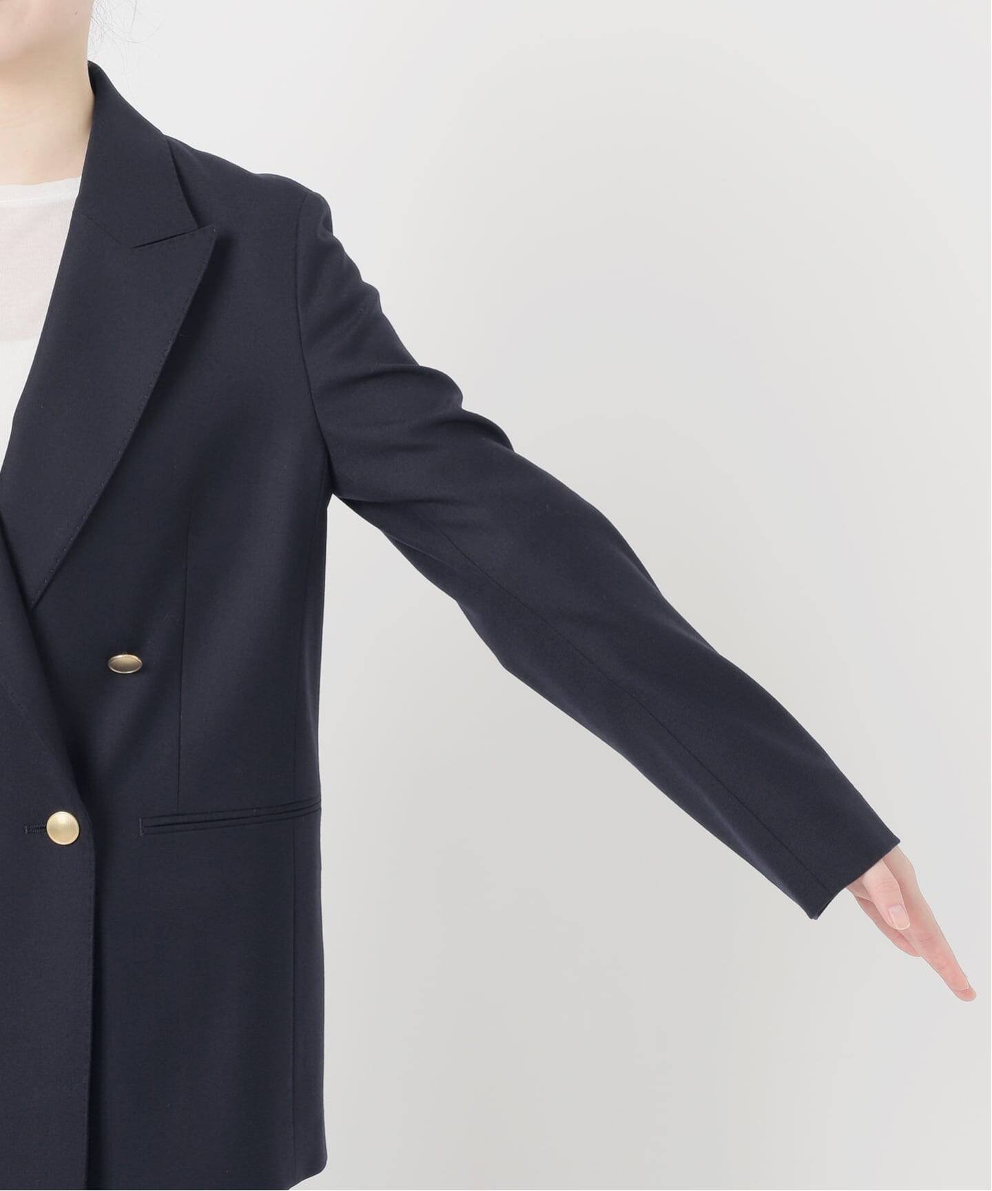 Spick & Span｜ウールブレンドダブルブレストジャケット | Rakuten