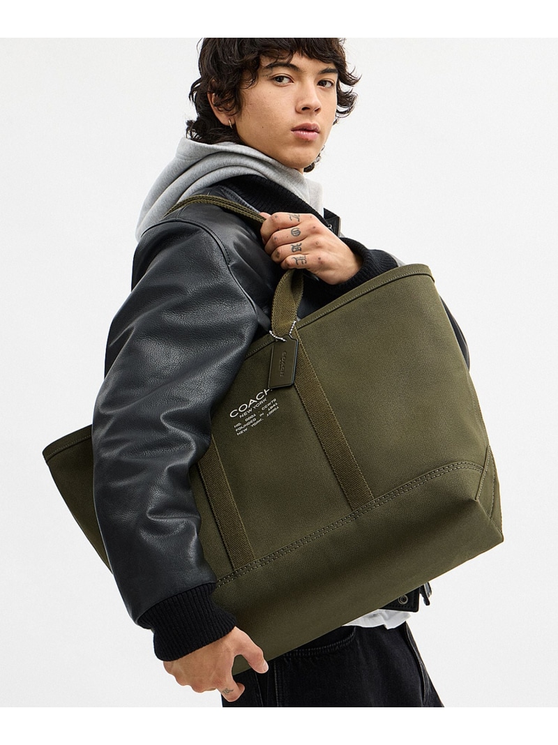 楽天市場】コーチ（カラーグリーン）（トートバッグ｜メンズバッグ