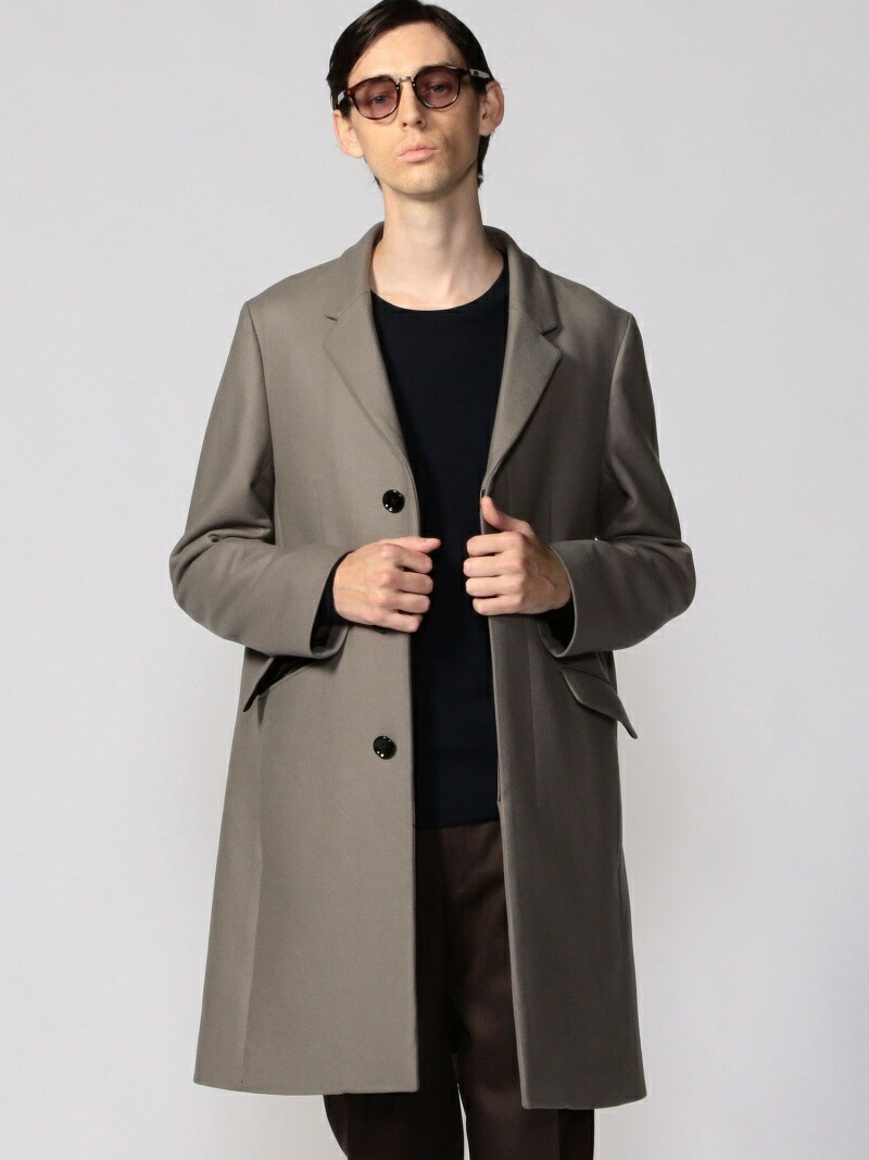 楽天市場】【SALE／40%OFF】KNOTT MEN メルトン チェスターコート