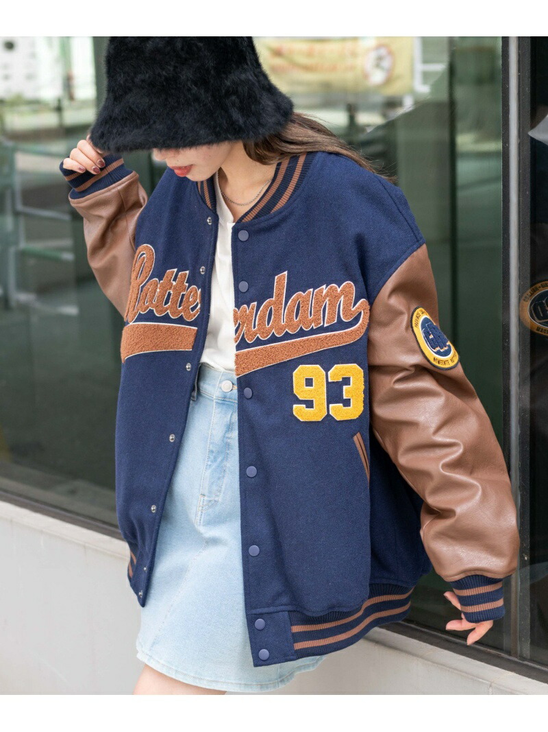 楽天市場】【SALE／9%OFF】WEGO MEN'S メルトンワッペンスタジャン