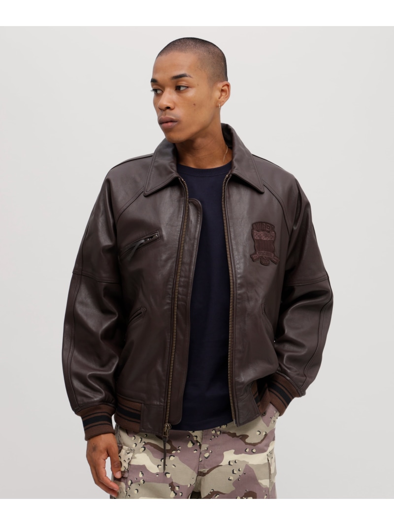 楽天市場】アヴィレックス ライダース ブラウンの通販