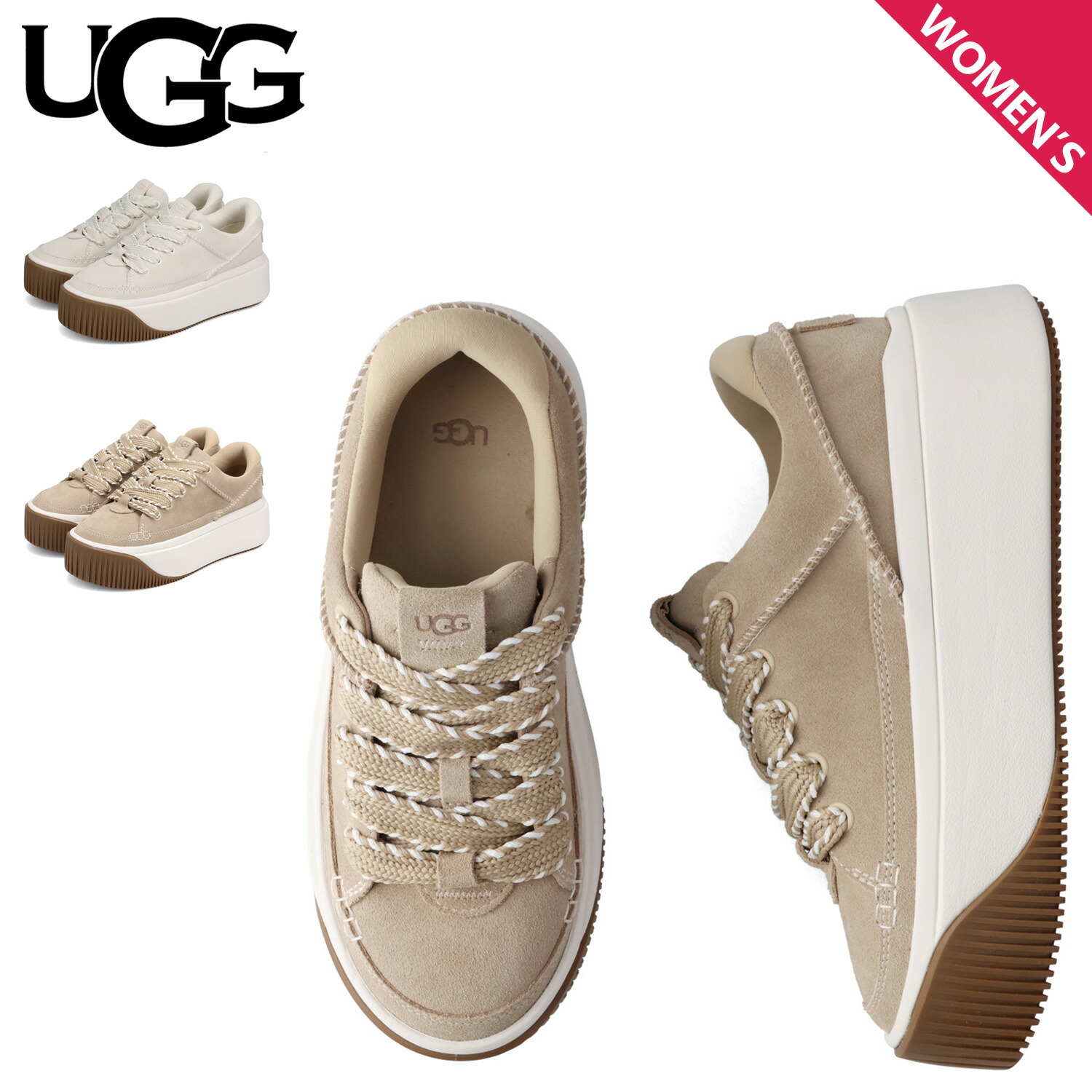 楽天市場】ugg（カラーベージュ）（スニーカー｜レディース靴）：靴の通販