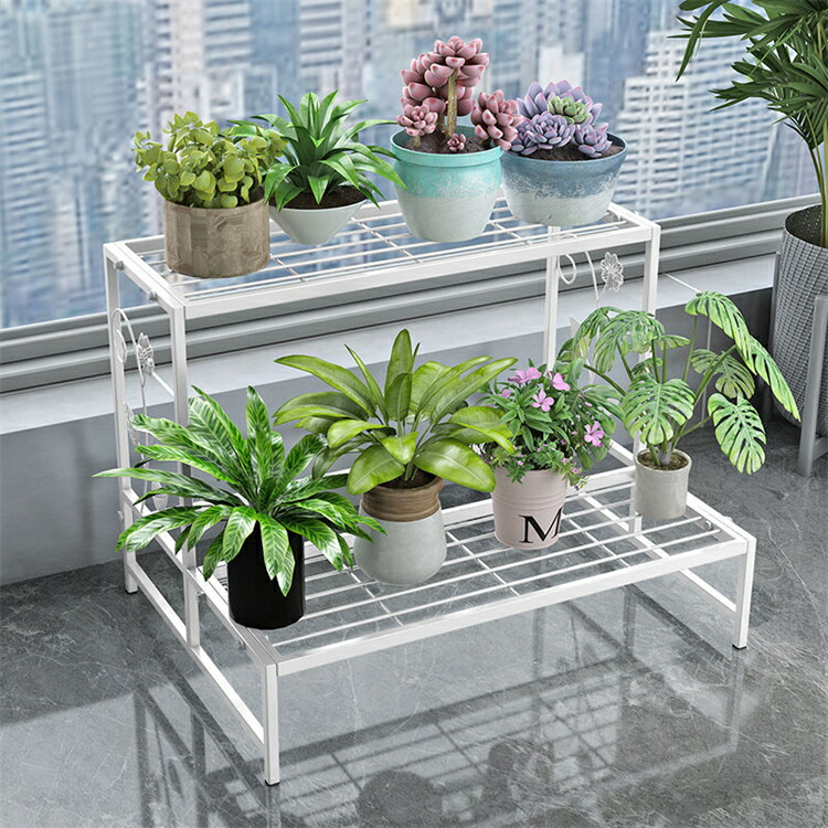 楽天市場】フラワーラック フラワースタンド 3段 幅（60cm）奥行き66cm