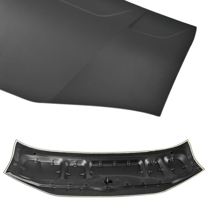 楽天市場】200系 ハイエース 標準 バッドフェイス ボンネット 未塗装