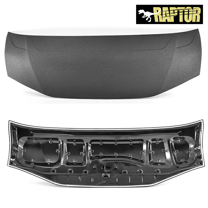 楽天市場】200系 ハイエース 標準 バッドフェイス ボンネット ラプター