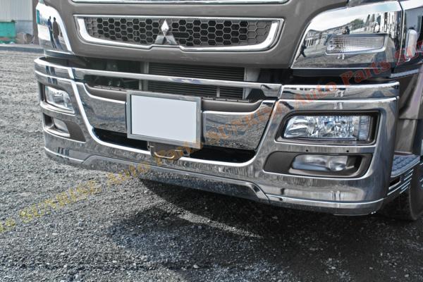 楽天市場】三菱ふそう NEW 07 スーパーグレート 3分割 メッキ リップ