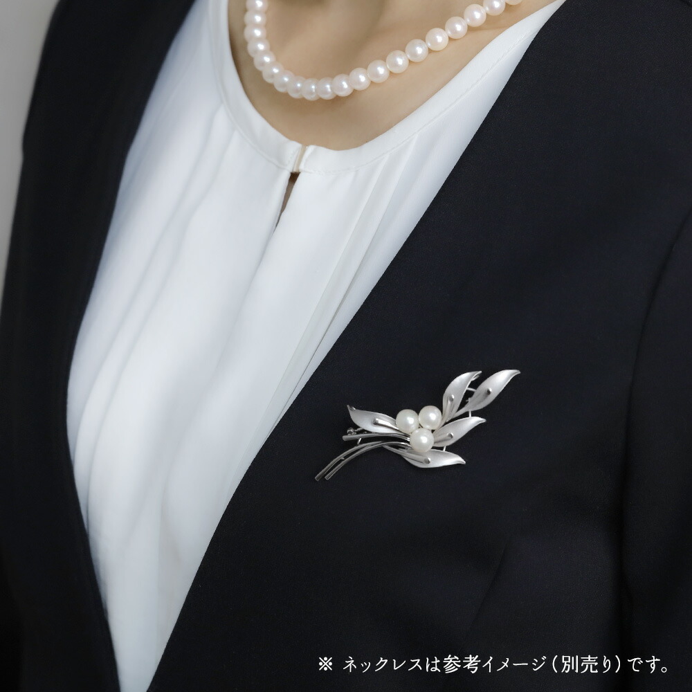 楽天市場】【10%OFF 3/11 01:59まで】【本真珠】あこやパール ブローチ