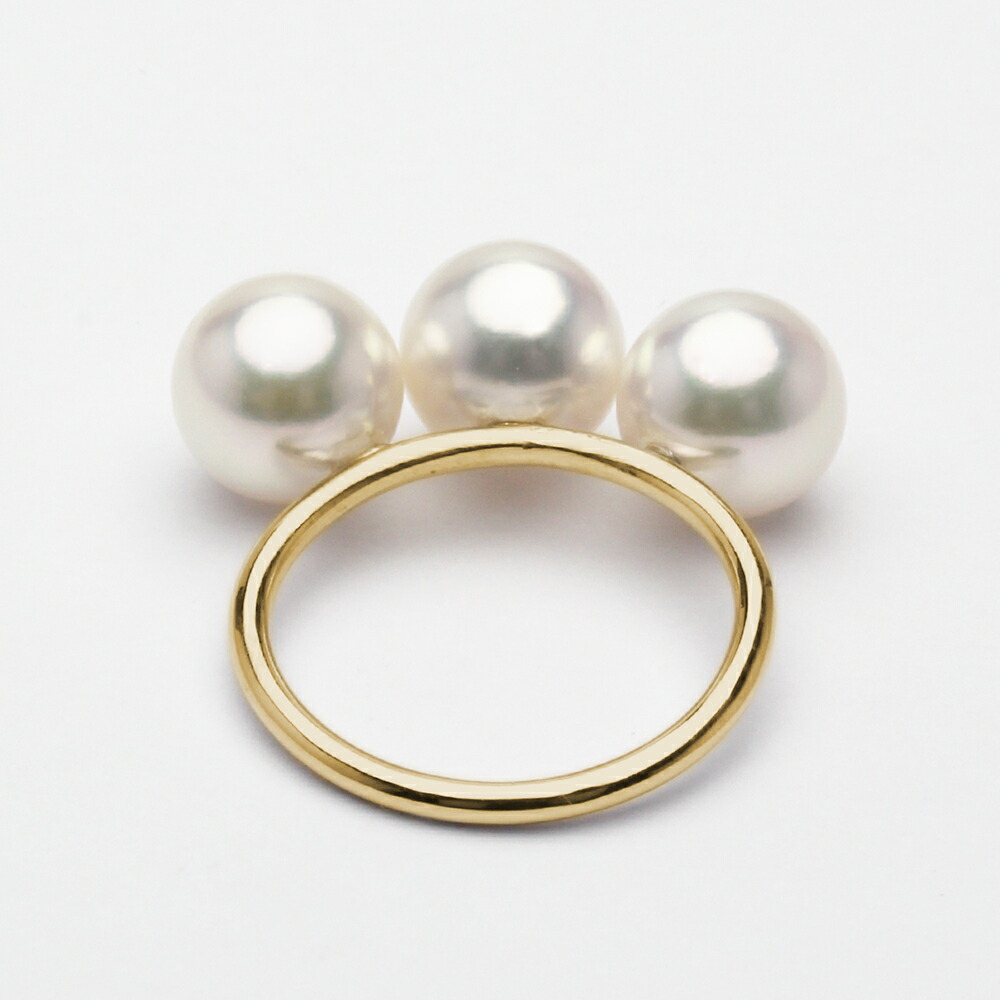 楽天市場】【10%OFF 3/3 20:00より】18k パール リング 普段使い k18