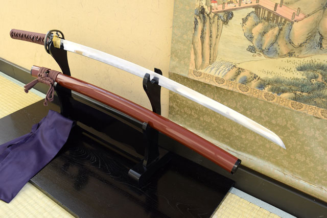 楽天市場】新名刀シリーズ 模造刀 真田幸村拵え 亜鉛合金刀身（刀袋