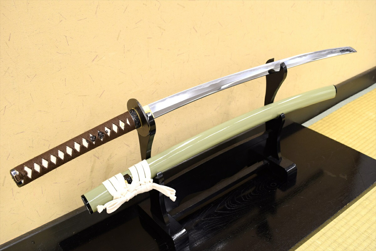 楽天市場】名刀シリーズ 桑名江 郷義弘作 亜鉛合金刀身 木製柄 布製刀