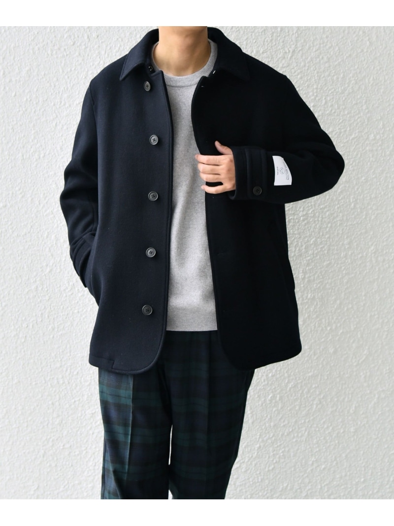 楽天市場】SHIPS any: PURE WOOL MELTON シングル Pコート◇ SHIPS any