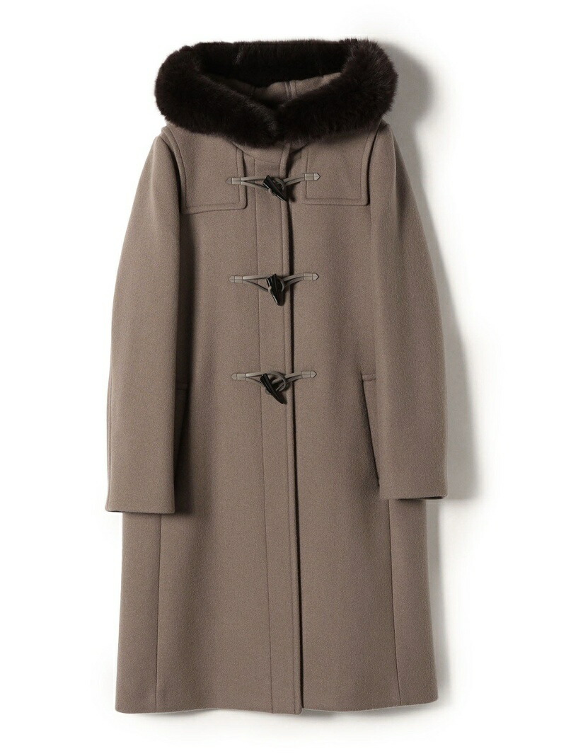 楽天市場】【SALE／30%OFF】フェイクファーダッフルコート◇ SHIPS