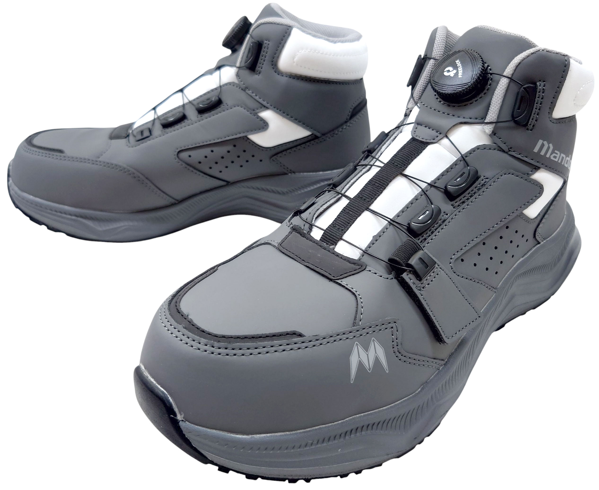 楽天市場】【楽天SSポイント2倍】丸五 ダイヤル式 安全靴 マンダム