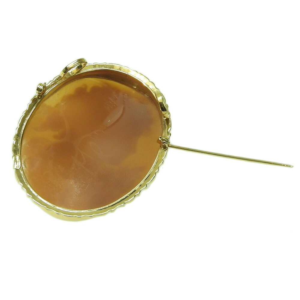 楽天市場】【本物保証】 鑑付 超美品 シェルカメオ ペンダント付