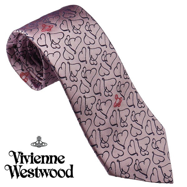 楽天市場】ヴィヴィアンウェストウッド ネクタイ ハートペイズリー系