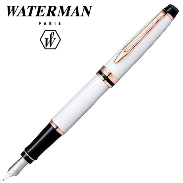 ウォーターマン 万年筆 美品 M 18金ニブ ウォーターマン 万年筆 18金