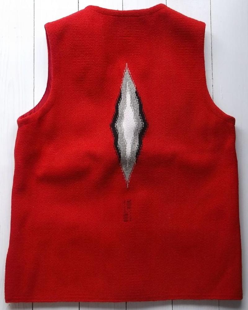 楽天市場】オルテガ チマヨベスト 赤 レッド ≪38≫ メンズ ORTEGA'S