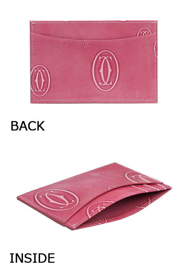 楽天市場】カルティエ Cartier カードケース/パスケース Newピンク