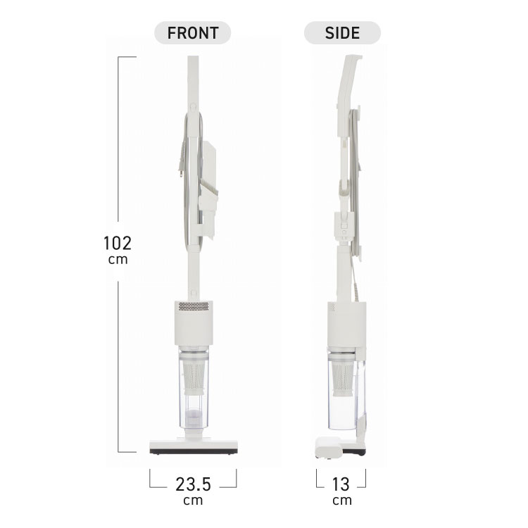 楽天市場】【予約受付中】 掃除機 コード式 軽量 充電不要 スティック