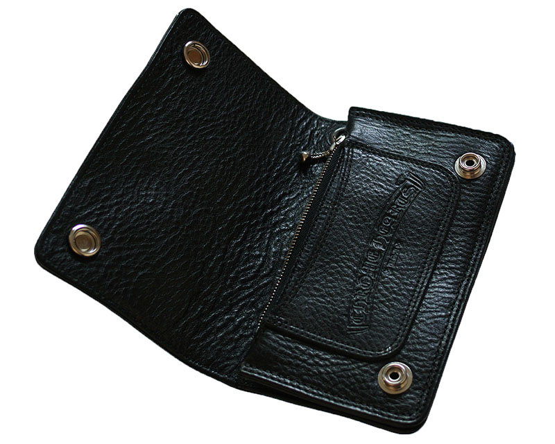 楽天市場】CHROME HEARTS 1 ZIP CROSS BUTTONS W/CROSS PATCH WALLET