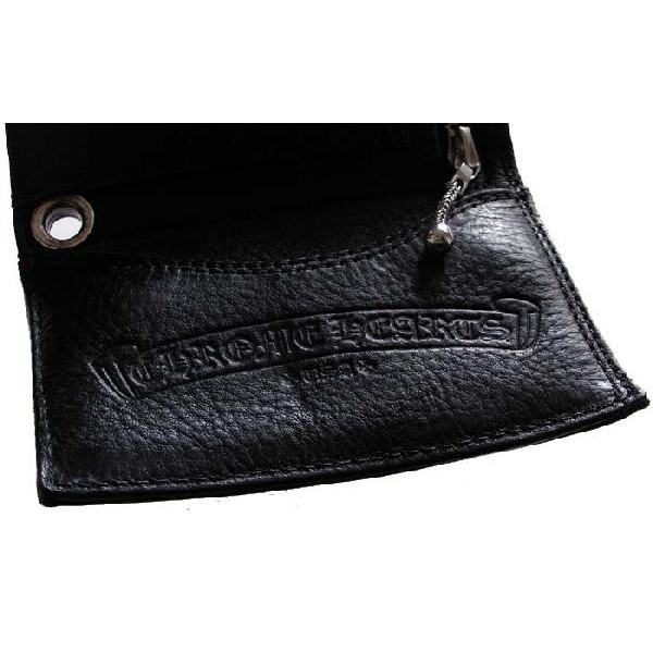 楽天市場】CHROME HEARTS 3 FOLD HEAVY LEATHER WALLET クロムハーツ