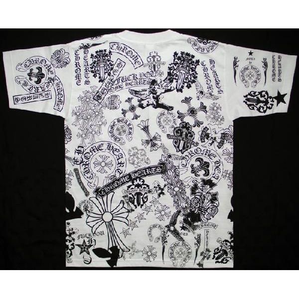 楽天市場】クロムハーツ マルチモチーフプリント Tシャツ ホワイト