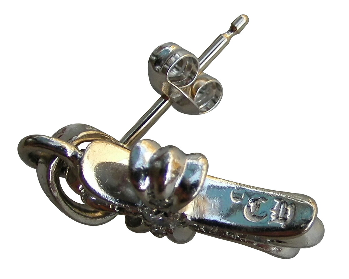 楽天市場】CHROME HEARTS BABY FAT EARRING 18K PAVE DIAMOND クロム