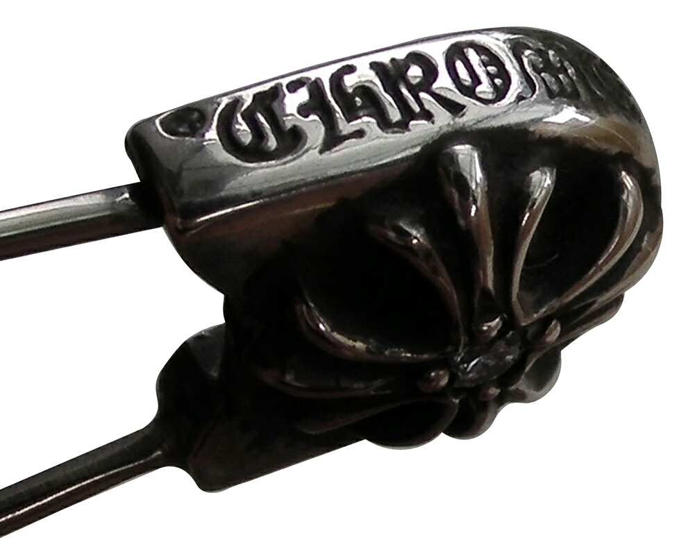 楽天市場】CHROME HEARTS SAFETY PIN #2 LARGE CH/PLUS W/DIAMOND