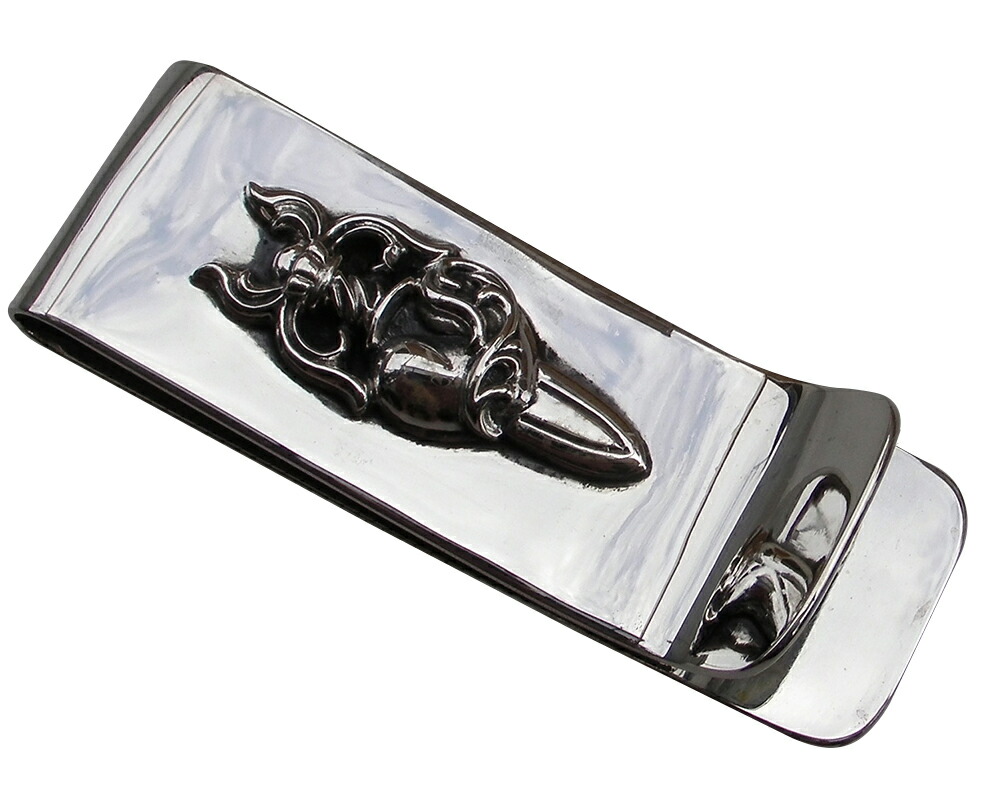 楽天市場】CHROME HEARTS MONEY CLIP HEART DAGGER クロムハーツ