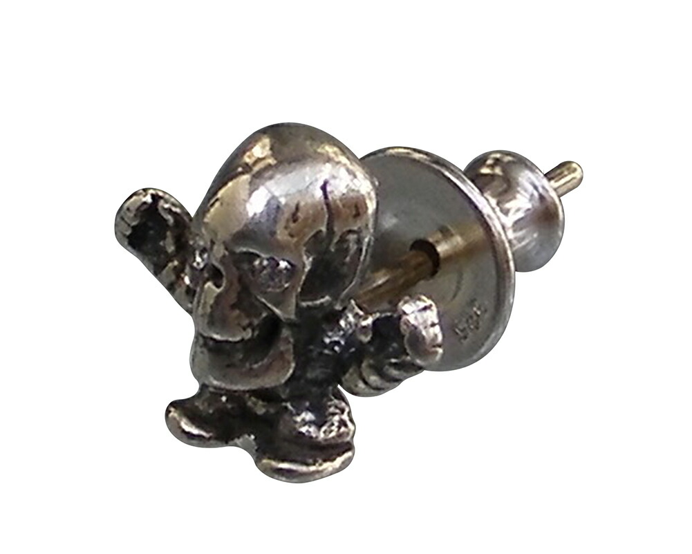 楽天市場】CHROME HEARTS TINY HARRIS TEETER STUD FOTI EARRING