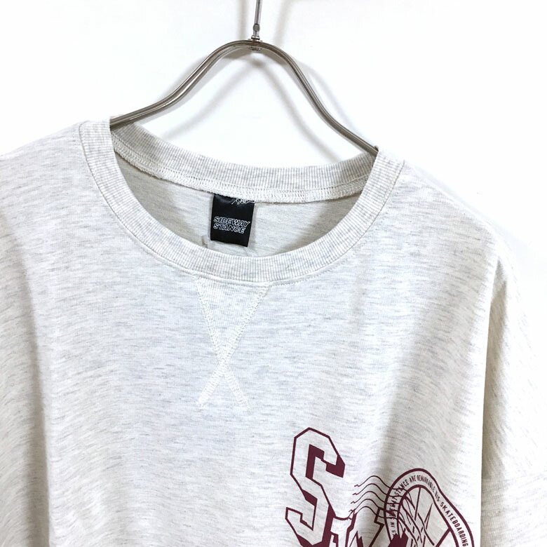 楽天市場】カレッジ調 ロゴ ビッグシルエット 半袖 スウェット Tシャツ