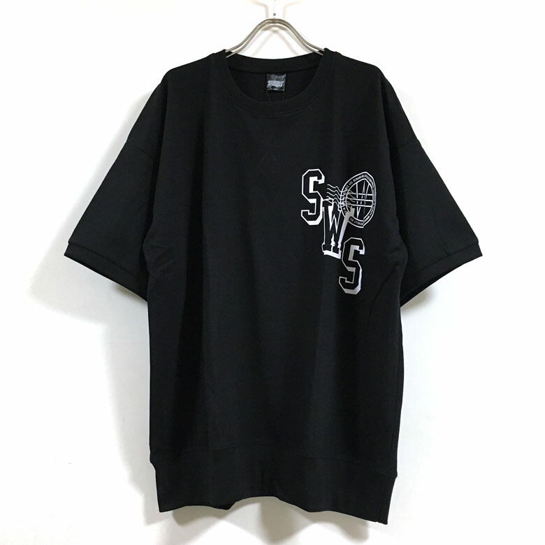 楽天市場】カレッジ調 ロゴ ビッグシルエット 半袖 スウェット Tシャツ