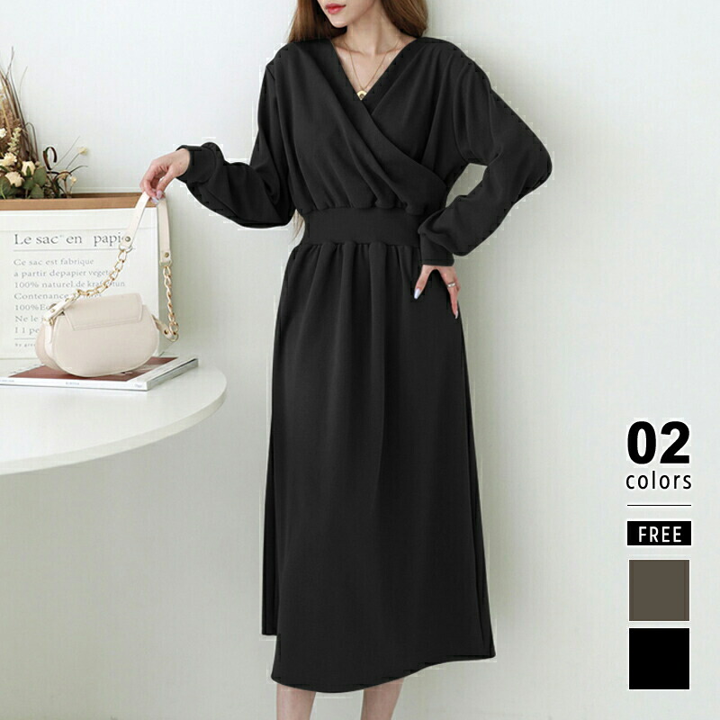 楽天市場】【スーパーセール限定！半額】 ワンピース カシュクール