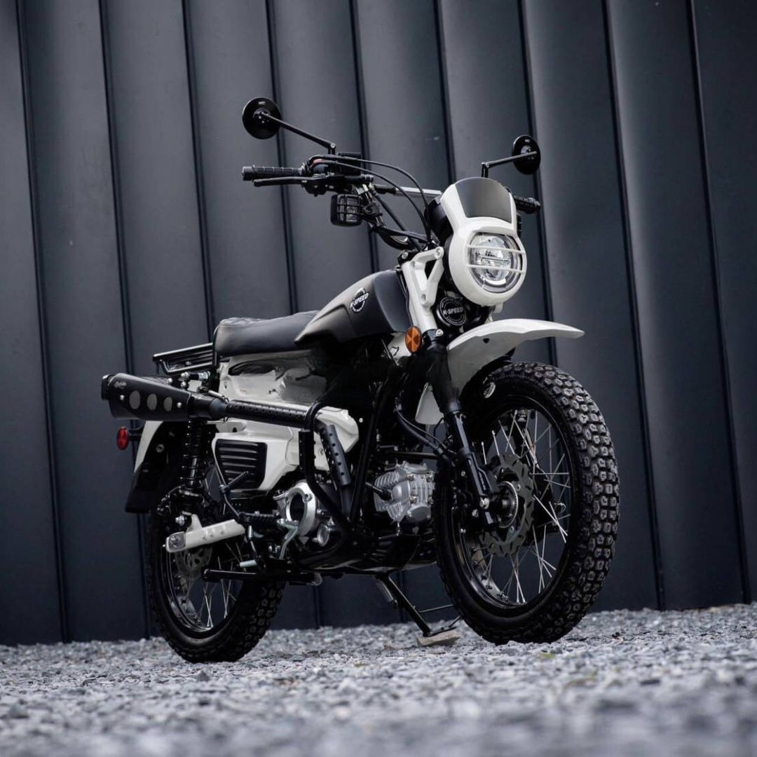 楽天市場】ホンダ ハンターカブ CT125 モタードフェンダー ロング